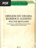 Walter Benjamin - Origem do drama barroco alemão