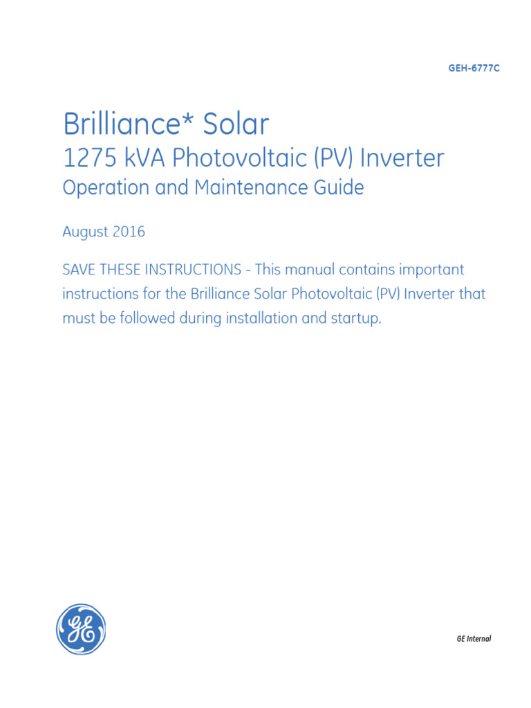 Geh 6777 | PDF | Photovoltaics | Photovoltaic System