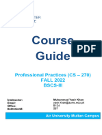 OBE PP CS270 Course Guide