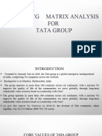 Ilide - Info Cie3 BCG Analysis of Tata Group pgdm163 PR