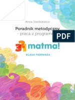 Przewodnik Metodyczny 321 Matma Klasa Pierwsza