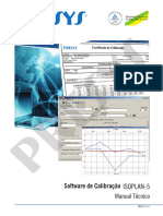 Software de Calibracao Isoplan 5 Manual