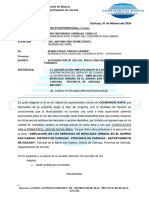 Carta 023 - Prunuciamineto para Entrega Parcial