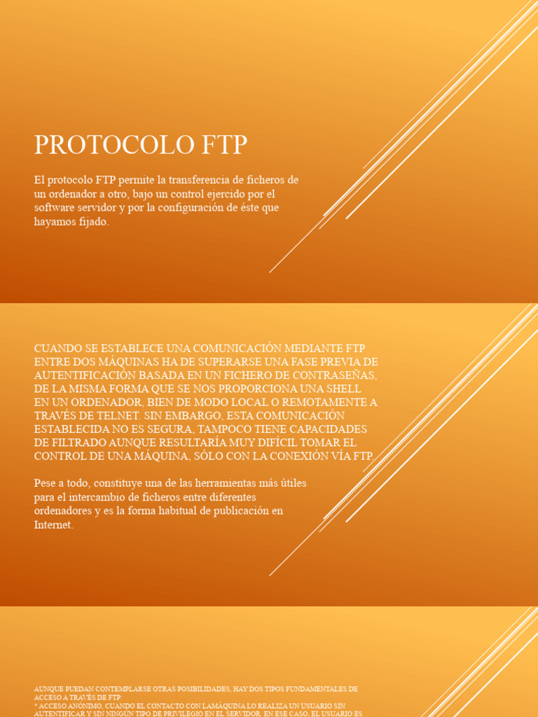 Protocolo FTP | PDF | Protocolo de transferencia de archivos ...