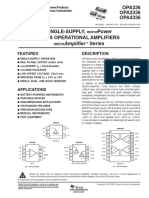 OPA336 Burr-BrownCorporation