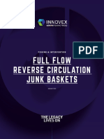 Innovex C320 Full Flow Reverse Circulation Junk Baskets Feb022a