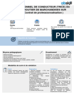 TP CTRM P Contrat de Professionnalisation