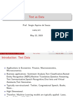 Slide 1 Text As Data