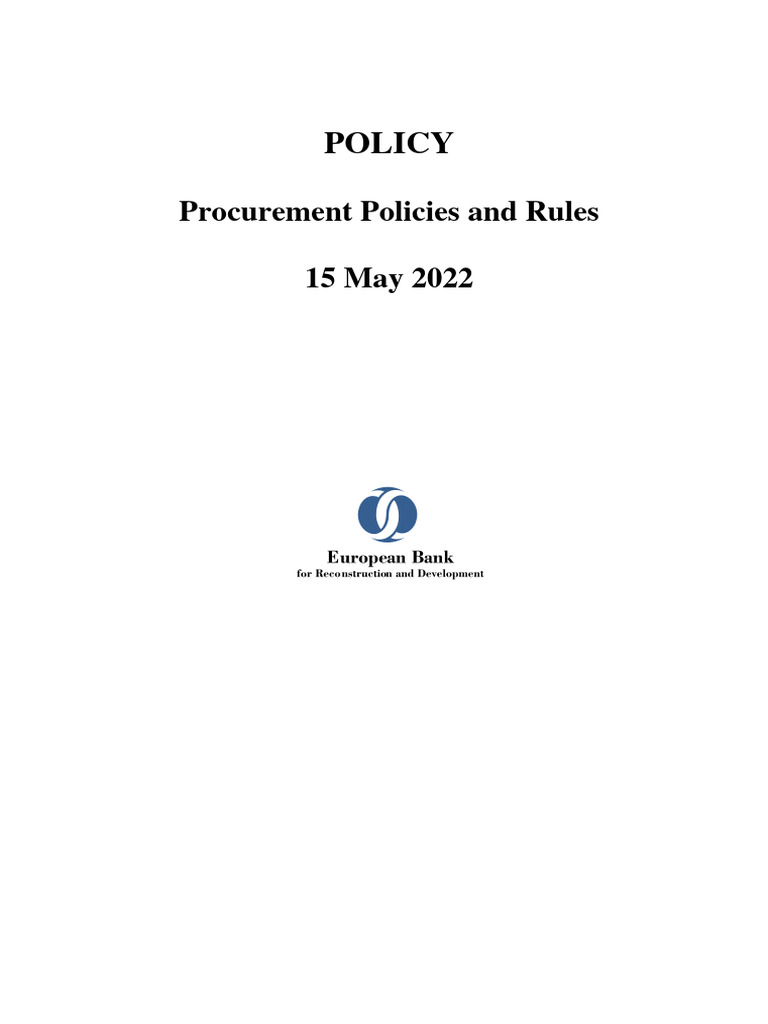 Ppr 2022 English Pdf Procurement World Trade Organization