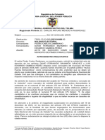 2023-00469-00 Nulidad Electoral Camr - Auto Sala de Decisión - Rechaza Demanda No Subsanar en Término