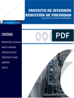 Proyecto de Inversion Reducción de Viscosidad Por Nanocavitación-Campetrol