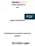 Guia - Atividade Diagnã Stica LÃ Ngua Portuguesa EF e EJA - 2024