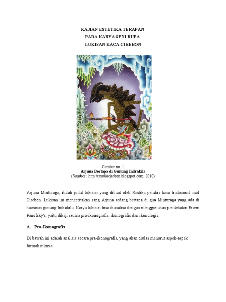 Kajian Estetika  Terapan Lukisan  Kaca Kajian Estetika  Terapan Lukisan  Kaca