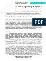 Trajetória Histórica para A Compreensão Da Energia