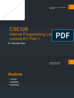 CSE326 Lec11 Part1 1