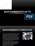 Mantenimientos de PC