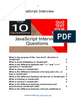 10 JavaScript Interview Questions V9