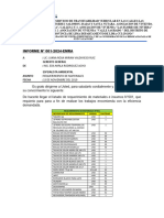 Requerimiento de Materiales para Ambiental