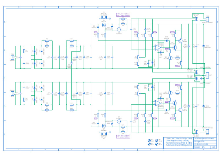 Auto Adaptive Shunt Schematic | PDF