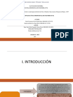 Exposición Diapositivas Ppt. Proyecto de Tesis