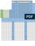 Horario Junio