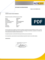 Certificado Roberto Palma