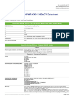 Cisco Pwr-C45-1300acv Datasheet