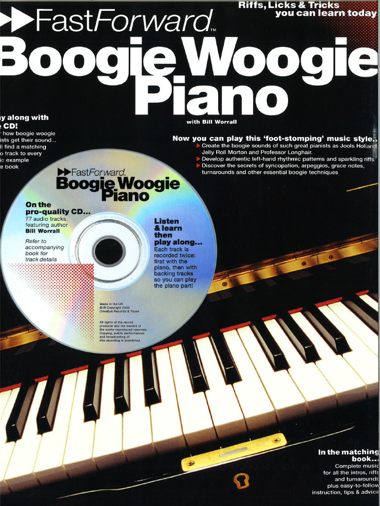 Boogie Woogie Piano Fast Forward Pdf