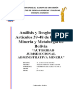 Analisis Art 39-48 Ley 535