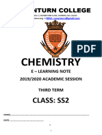 SSS 2 E-Note 3rd Term Chemistry