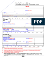 PRL FORMS Bank Form