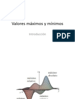 Valores Máximos y Mínimos