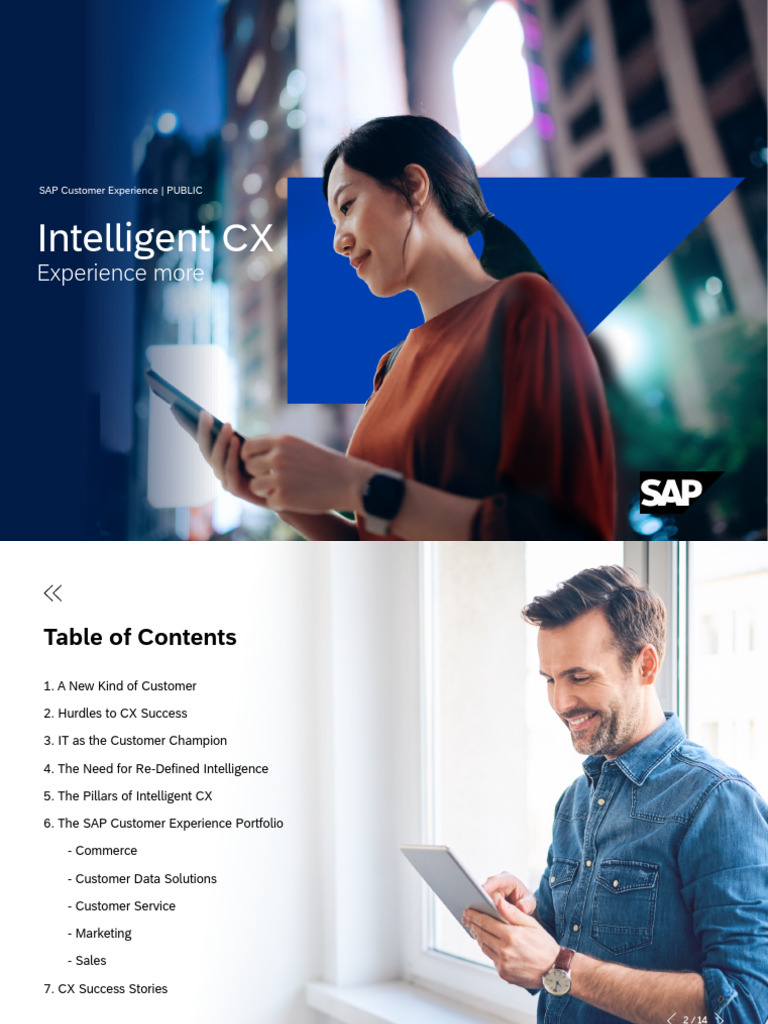Intelligent CX | PDF | Sales | Customer Experience