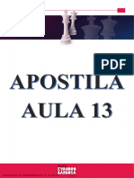 Apostila - Aula 13