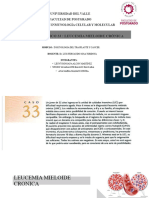 Caso Clínico 33: Leucemia Mieloide Crónica