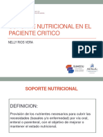 Clase 11 Soporte Nutricional Paciente Crítico