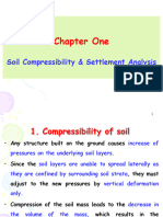 Chapter One-Soil Compression and Settlement Analysis
