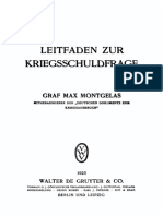 Max Montgelas - Leitfaden Zur Kriegsschuldfrage-De Gruyter (1923)