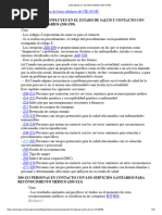 Códigos Z para Exámenes Médicos | PDF | Cáncer | Control de la natalidad