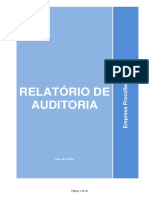 Relatório de Auditoria Procell 4 Fase 2014