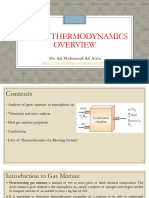 Lect 4 Thermodynamics Overview - 1