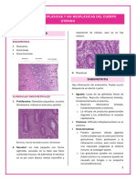 Patologías Neoplásicas y No Neoplásicas Del Cuerpo Uterino