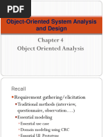 Object Oriented SAD-Chapt 4 Part I