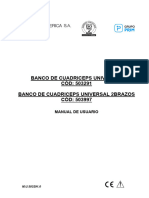 M.U. 503291.0-Banco Cuadriceps