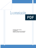 Ensayo Sobre La Comunicacion Maria Gamboa