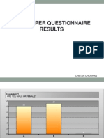 Newspaper Questionnaire Results: Chetan Chouhan