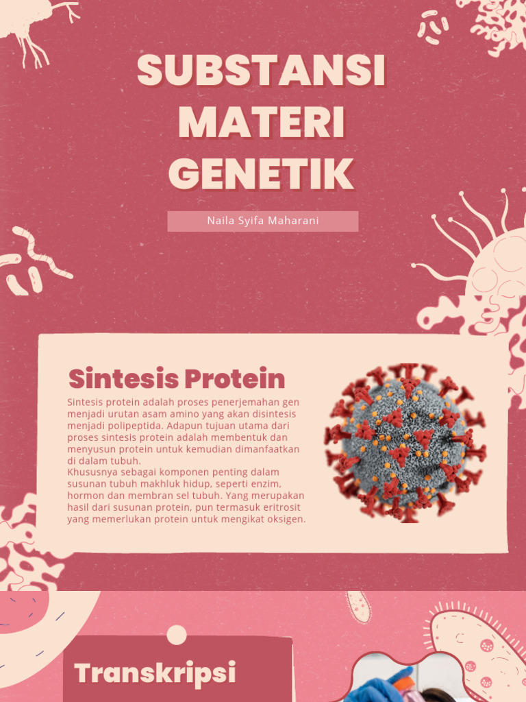 Proses Sintesis Protein dalam Genetika | PDF | Kesehatan Holistik ...