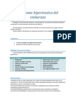 Síndrome Hipertensivo Del Embarazo: Incidencia