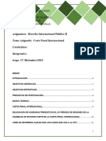 Informe - Corte Penal Internacional