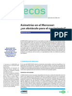 Maria Ines Terra Asimetrias en El Mercosur Un Obstaculo para El Desarrollo 2008